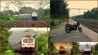 preview picture of video 'Unexplainable Beauty: Dangerous Curves of Barsali India's Centre Point and Speeding Trains !!'