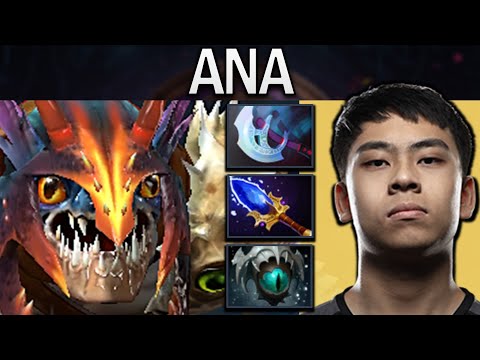 Slark Dota 2 Gameplay Ana with 17 Kills and Manta