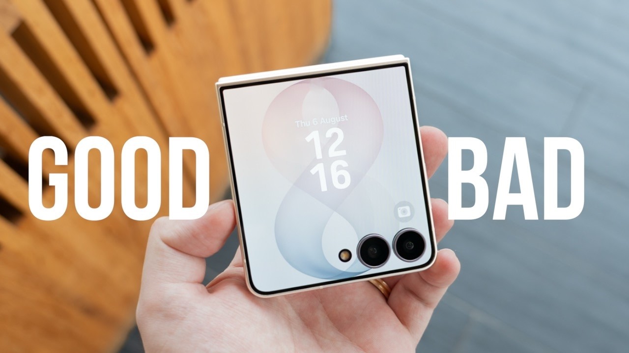 Miniatura da avaliação em vídeo de Smartphone Samsung Galaxy Z Flip8 256GB Rosa