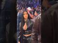 CARDI B AND STEFON DIGGS AT THE KNICKS GAME