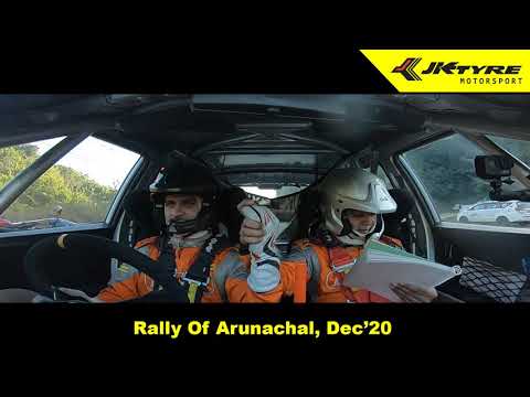Gaurav Gill and co-driver Musa Sherif: Rally Of Arunachal!
