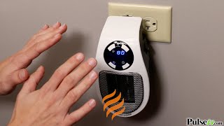 Mini Plug-in Space Heater with Timer Function 350Watts