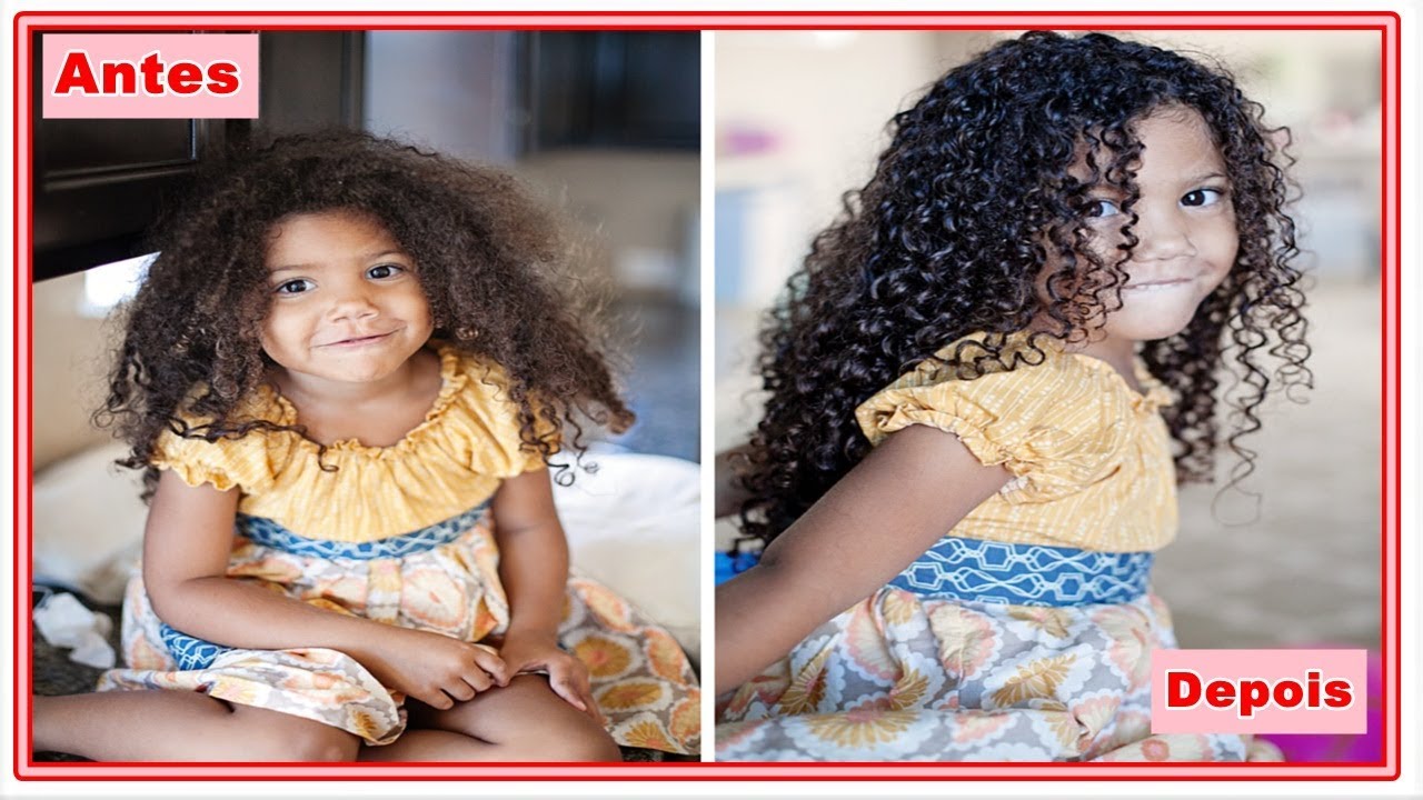 HIDRATAÇÃO 100% NATURAL PARA CABELOS DE CRIANÇAS DE TODAS AS IDADES