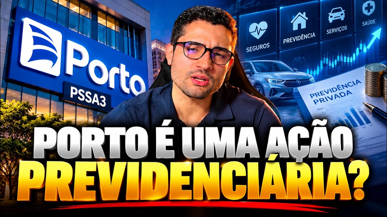 POR QUE A PORTO NÃO SOBE? PSSA3 ABAIXO DE R$ 55,00 É CILADA OU OPORTUNIDADE?