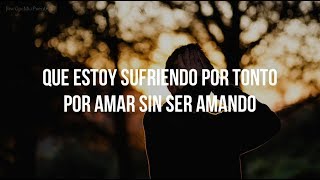 AMAR SIN SER AMADO - José José (LETRA)