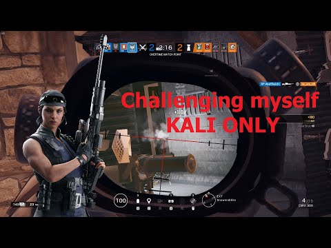 Kali only | Rainbow Six Siege Challenge