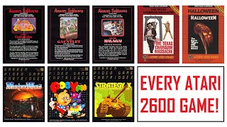 Every Atari 2600 Game - Wizard / VideoSoft / Gakken / Answer Software