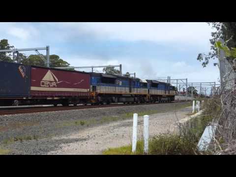 4PS6 crosses 6BM7 at glenfield junction 16.1.16