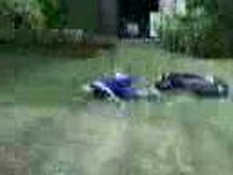 Verheerender Unfall mit einer Vespa