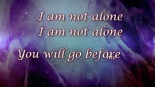 I am not Alone   (LIVE) Kari Jobe  HD Lyrics video