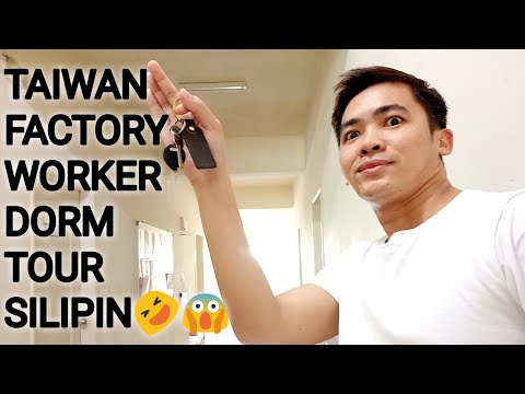 FACTORY WORKER IN TAIWAN | Factory Worker Dorm room tour | Ofw dorm tour Video
