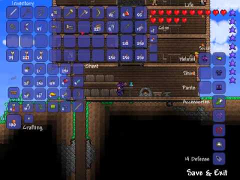 Let's Play Terraria - Part 83 - Floating Island (4/?)