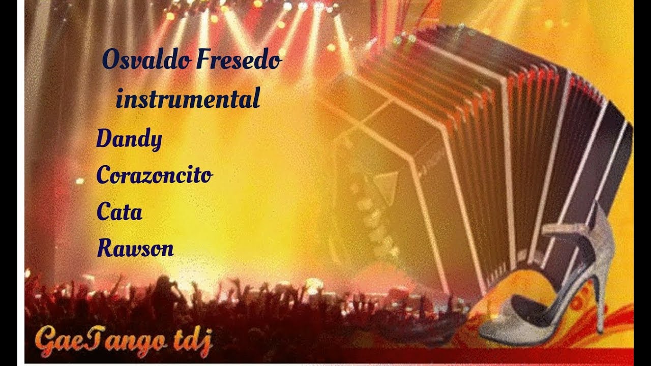 Tanda di tango  Osvaldo Fresedo instr   1928