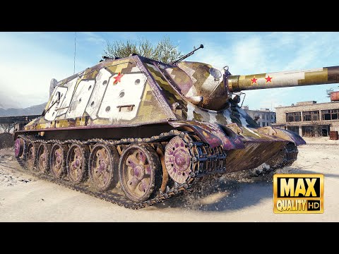 WZ-113G FT: Big damage on Ghost Town - World of Tanks