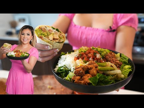 Better than any CHIPOTLE RESTAURANT CHICKEN BURRITOS or BOWLS at HOME Seriously The BEST!