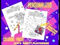 Sesame Street Personalized Coloring Pages Custom Crayons