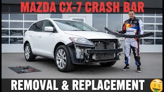 Mazda CX-7 Crash Bumper (Impact Bar) Removal & Replacement