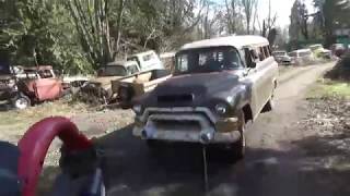1956 GMC School Bus and 1978 F100 (CTR-148) 1956 GMC School Bus and 1978 F100 (CTR-148)