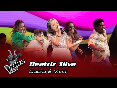 Beatriz Silva sings "Quero É Viver" | 2nd Live Show | The Voice Kids
