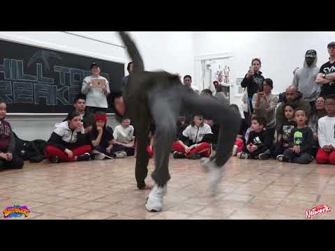 Jflow Vs Rinto - Advanced 1st Round - Chill Town Breakers Battle - Kids Breaking League