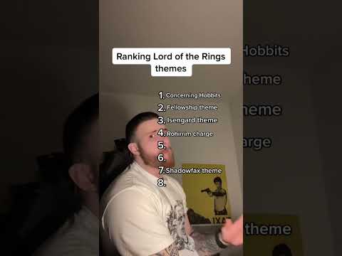Ranking the Lord of the Rings themes #lordoftherings