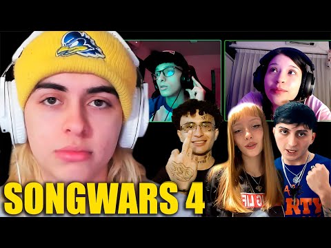SONGWARS 4 ft. Underaiki, HELLOLOLA, 2UU!, Hepa y más