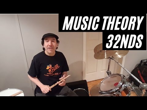 Drum Lessons: More Music Theory Adding 32nd Notes