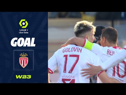 Goal Aleksandr GOLOVIN (4' - ASM) AS MONACO - PARIS SAINT-GERMAIN (3-1) 22/23