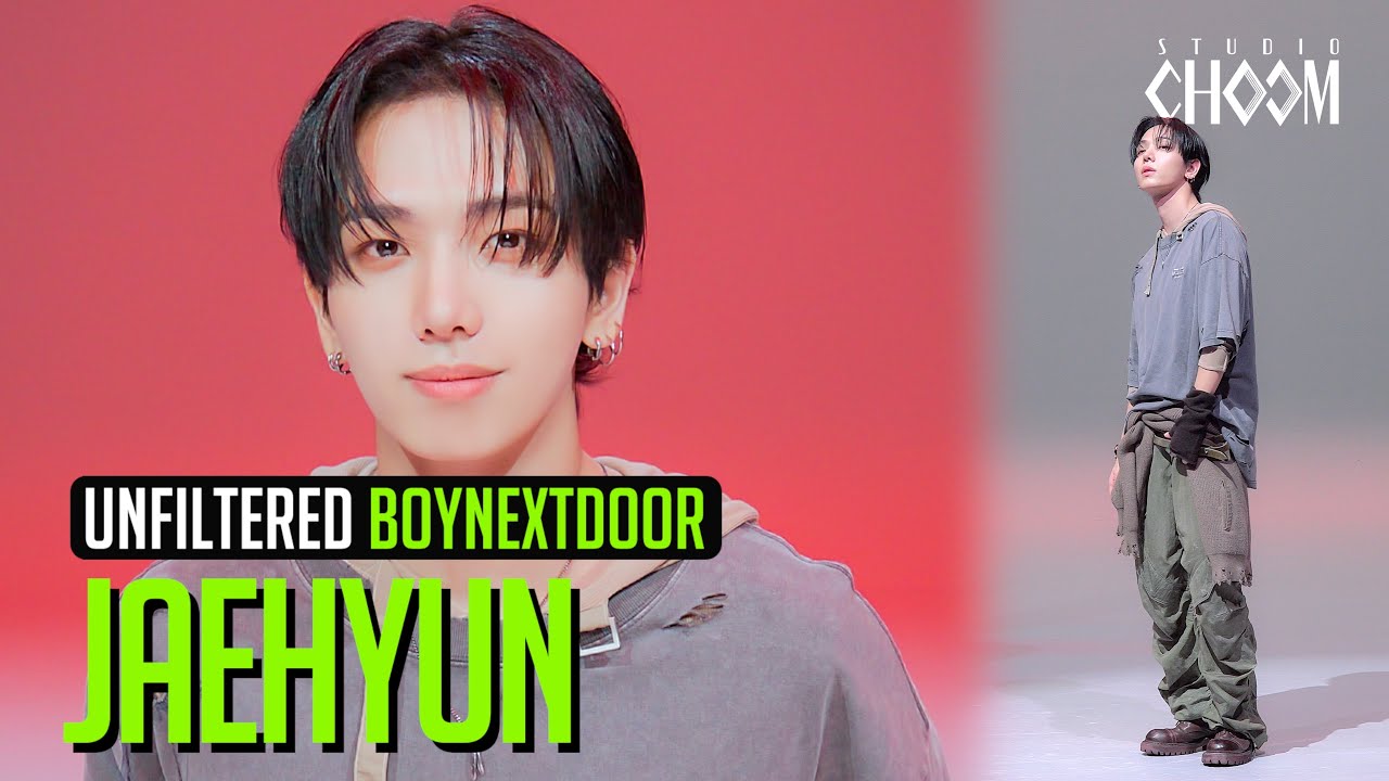[UNFILTERED CAM] BOYNEXTDOOR JAEHYUN(명재현) 'Hollywood Action' 4K | STUDIO CHOOM ORIGINAL
