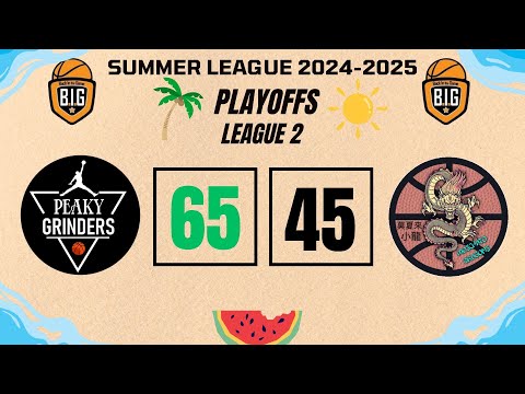 Peaky Grinders 65-45 Moschato Dragons - (Playoff Game-Summerleague2-14/07/2025)