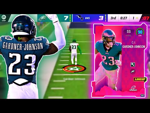 C J GARDNER JOHNSON IS BACK CAUSING HAVOC ON DEFENSE | MADDEN 23