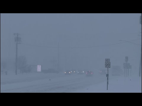 Insane Lake Effect Snow-Buffalo New York!!!