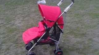 preview picture of video 'Mamas & Papas Swirl wózek spacerowy czerwony 3 w 1'