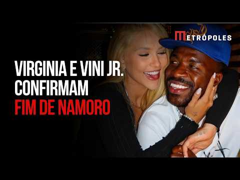 Assessoria confirma término de Virginia Fonseca e Vini Jr.: 