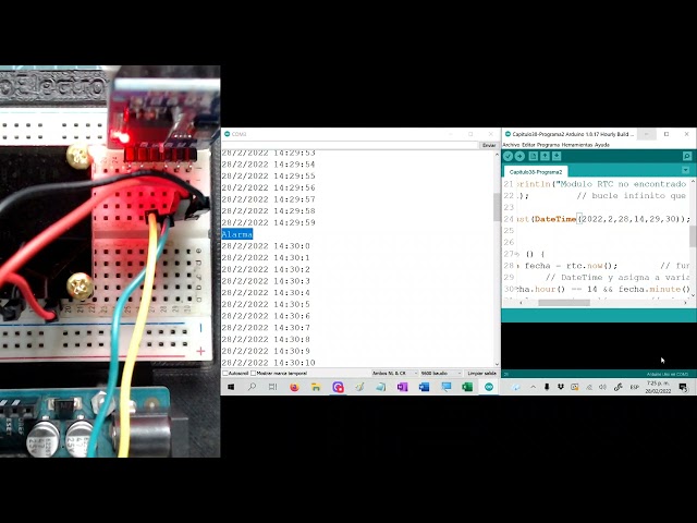Vídeo relacionado con Módulo De Reloj En Tiempo Real, Tiempo Real Módulo Reloj RTC Sensor, Tiempo Real DS3231M I2C Real Time Clock, Tiempo Real AT-24C32, Compatible Con I2C Reloj En Tiempo Real, Adecuado para Arduino