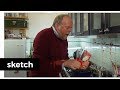 Pasta maken gaat niet zo goed | Sketch | Het Klokhuis