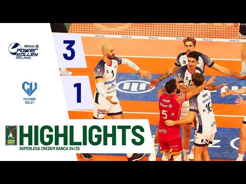 Allianz Milano vs. Cisterna Volley - Superlega Credem Banca VBTV Match Highlights