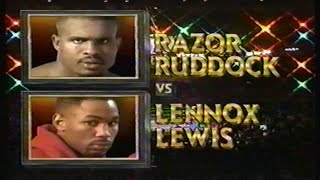 Lennox Lewis vs Donovan Ruddock Video