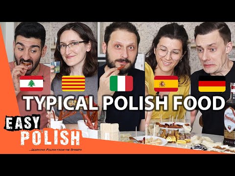 Foreigners React to Typical Polish Food & Drinks | Easy Polish 239