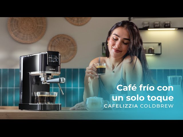 Cecotec Cafelizzia ColdBrew Máquina de Café Expresso Semi-Automática 20 Bar video