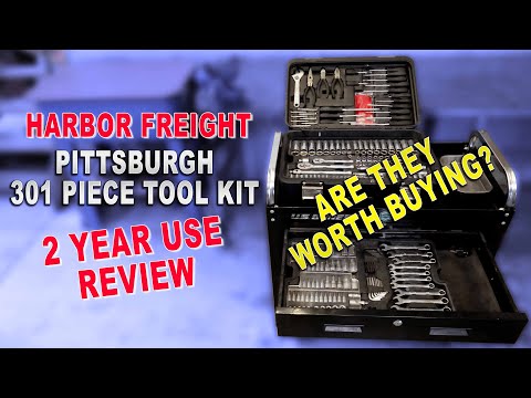Harbor Freight Pittsburgh Tool Kit Review | 2 year hands-on Experience