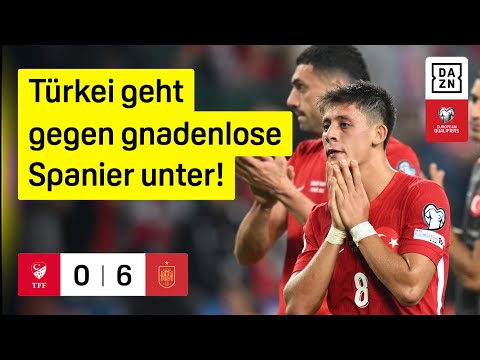 Türkei - Spanien | European Qualifiers | DAZN Highlights