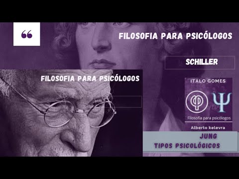 Jung 15 encontro /// Tipos Psicolgicos ///O poeta e o pensador Schiller /// Filosofia para Psi