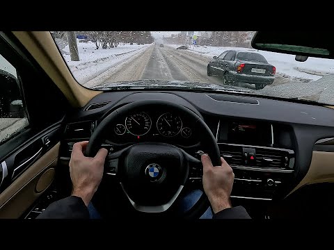 2015 BMW X3 F25 N20B20 245 Л.С. ТЕСТ-ДРАЙВ.