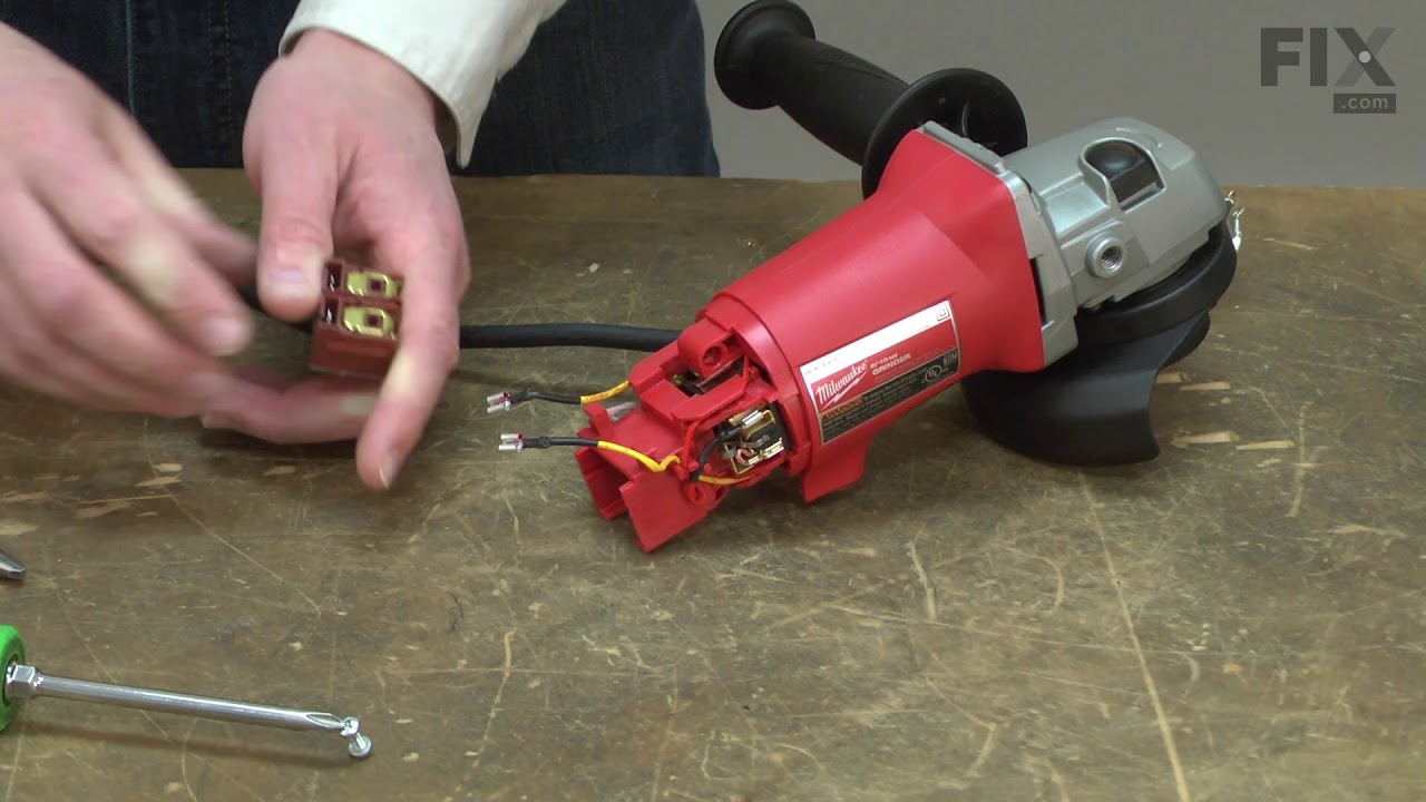 Milwaukee Angle Grinder 614859 OEM Parts & Repair Help
