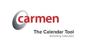 Calendar: Switching Calendars