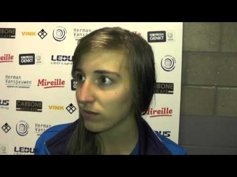 Selina Gijsbrechts na ladies Genk-SK Lierse op 17.10.2015