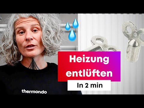 Heizkörper entlüften | Schritt für Schritt in 2 Minuten