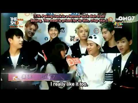 [ENG SUB] 141202 The Show Warm up Time - GOT7