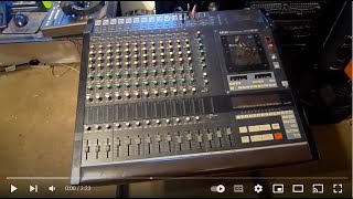 Video thumbnail for Akai MG1212 Analog mixer Problems. by Nickword One